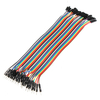 40pcs 20cm Mâle To Femelle Sauteur Câble Fil Dupont Pour Arduino