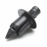 40pcs 6mm clips de fixation de panneau de garniture de carénage de rivet en plastique pour Honda/Yamaha / Suzuki / Kawas