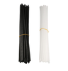 40pcs baguettes de soudage en plastique pour pistolet à air chaud en plastique pour pistolet à air chaud 25cm PP plastiq