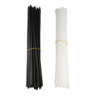 40pcs baguettes de soudage en plastique pour pistolet à air chaud en plastique pour pistolet à air chaud 25cm PP plastiq