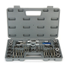40Pcs M3-M12 Vis Écrou Tap Die Set avec des clés Outils de main de jauge de fil