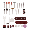 40pcs multi outil rotatif accessoires mis en kit abrasif kit de tambour de ponçage abrasif de polissage pour Dremel
