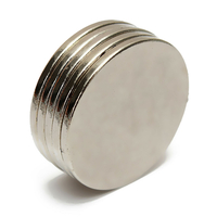 40Pcs N50 25 * 2 MM Aimants à disques ronds puissants Aimants en néodyme de terres rares