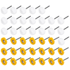 40pcs roue de tissu de polissage roue de laine outil de forage rotatif miroir kit de polissage de bijoux
