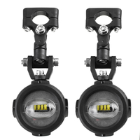 40W Moto LED Auxiliaire Fog Spot Lumière Sécurité Conduite Lampe Pour BMW R1200GS