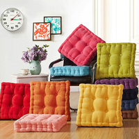 40x40cmSoftlavable velours côtelé tatami plancher siège coussin carré plaid épaissir carré