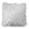 40x40 fausse laine fourrure housse de coussin moelleux Soft en peluche jeter taie doreiller décor à la maison