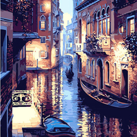 40X50CM Frameless Le monde de l