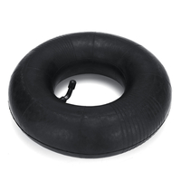 4.10 / 3.50 - 4 tubes intérieurs pour lair courbé de valve de la roue 10inch de chariot à roues
