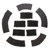415pcs 1 tailles assortiment 2: 1 thermorétractable tube enveloppe enveloppe fil kit φ1-φ31mm