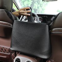 42 * 24 * 13CM support de sac à main de poche nette de stockage de voiture accessoires en cuir latéraux de siège