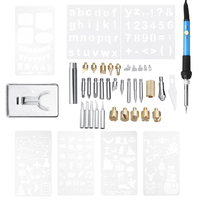 42 pièces 110 V/220 V fer à souder électrique stylo de soudage sculpture artisanat Kit fil de soudure pince à épiler