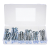 42 pièces M4 * 32-M6 * 65 boulon dexpansion Kit de combinaison de vis dexpansion pour panneau de gypse