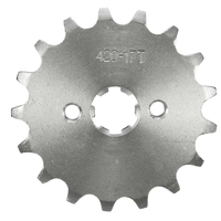 420 10/11/12/13/14/15/16/17/18/19 dents pignon de compteur avant 17mm arbre pour 70cc 110cc 125cc moto Pit Dirt Bike ATV
