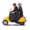 420D Electric Scooter Motorcycle Winter Leg Protector Cover Urban Motorcycle Scooter Fleeced Lined Water Resistant Leg C