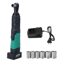 42V 3/8 `` 100Nm clé électrique Rechargeable sans fil LED outil de clé dangle à cliquet