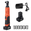42V 3/8 `` 90Nm clé électrique sans fil Rechargeable LED outil de clé à cliquet dangle