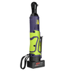42V 80N.M 3/8 "Clé électrique sans fil Clé à cliquet rechargeable Outil avec 2 Batterie