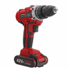 42V Etanche Perceuse à main électrique 25 + 1 Torque Tournevis électrique sans fil rechargeable LED Lampe de travail