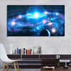 43 * 24 pouces Andromède Galaxy étoiles univers espace soie affiche Art mur décor à la maison peintures