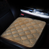 43 * 43cm voiture peluche siège chauffant coussin de siège plus chaud hiver housse de ménage tapis de chauffage électriq