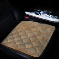 43 * 43cm voiture peluche siège chauffant coussin de siège plus chaud hiver housse de ménage tapis de chauffage électriq