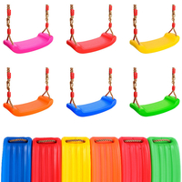 43-71 pouces en plastique arbre balançoire antidérapant arbre balançoire ensemble avec corde réglable robuste aire de je