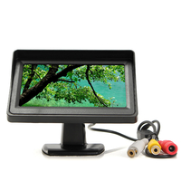 4, 3 pouces Car Kit Vue arrière TFT LCD Moniteur IR caméra de recul IR pour autobus de camion