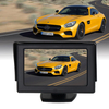 4.3 Pouces TFT LCD Vue Arrière de Voiture Moniteur de Vision Nocturne Caméra de Recul Inversée 170 Degrés IP67