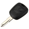 433mhz 2 bouton de la télécommande lame de porte-clés avec ID45 pour Peugeot 206