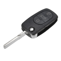 433MHZ 3 boutons Flip Remote Key Fob ID48 Puce pour Auid A3 A4 A6 TT 4D0 837 231 A