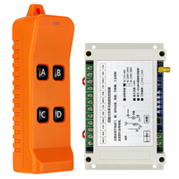 433MHz sans fil DC48V AC220V/380V pompe à eau interrupteur de commande à distance interrupteur de commande à distance In