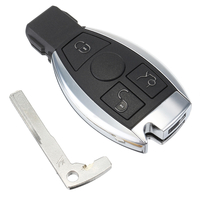 433MHz voiture 3 boutons à distance clé émetteur BGA puce dentrée pour Mercedes-Benz 2000+