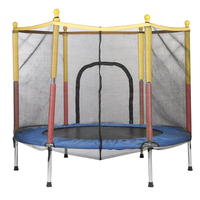440LBS charge enfants enfant maison trampoline tube de mousse structure lourde trampoline de jeu fermé sûr