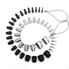44PCS Thread Checker Nut & Bolt SWTC-44 Bundle 23 Inch & 21 Metric Sizes Stainless Steel Male Female Gauges Nut and Bolt