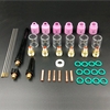 44PCS TIG Soudage Torch Stubby Gaz Lentille 10 Tasse Kit pour WP9 / 20/25 WL20 Tungstène