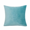 45 * 45 cm carré coussin canapé rectangulaire velours dos coussin salon bureau maison oreiller décoratif