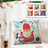 45 * 45 cm housse de coussin de noël décoratif canapé taie doreiller siège voiture décor à la maison jeter taie d&