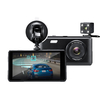 4.5 "1080P écran tactile voiture DVR Dash Cam caméra de recul caméra double vision nocturne