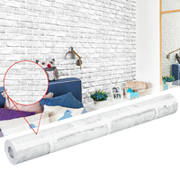 45 cm * 10 m bâton mural Faux brique papier peint papier de Contact auto-adhésif papier peint auto-adhésif pour la décor