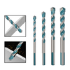 4/5 pièces foret en acier au tungstène Overlord électrique Hammer foret multifonction foret Triangle foret trou foret