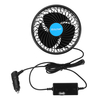 4.5 pouces voiture ventilateur appuie-tête siège arrière refroidissement refroidisseur véhicule 360 ​​degrés rotatif Ste