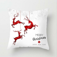 45 x 45 cm noël décor oreiller couvre salon canapé taie doreiller housse de coussin voiture bureau déjeuner pause t