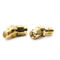 45/135 Degré SMA Mâle à RP-SMA Femelle Antenne Adpater Connecteur Pour FPV Lunettes RC DroneVTX RX
