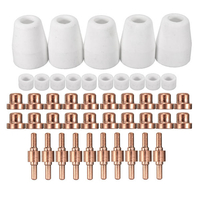 45pcs conseils de consommable de coupeur de plasma pour LG-40 PT-31 torche de coupe CUT40 CUT50