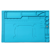 45x30cm Pad en silicone résistant à la chaleur Tapis de bureau Plate-forme de maintenance Isolation thermique BGA Soudur