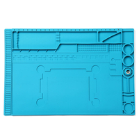 45x30cm Pad en silicone résistant à la chaleur Tapis de bureau Plate-forme de maintenance Isolation thermique BGA Soudur