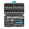 46 PCS Manchon Ensemble Outil Manchon Cliquet Tournevis Combinaison Socket Clé Set Outils De Réparation Automatique