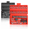 46 pièces outils de réparation de voiture 1/4 "prise dentraînement clé à cliquet Kit outils à main clé ménage outil