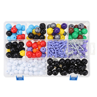 463Pcs Kit chimie de type chauve-souris modèle moléculaire et liaisons atomiques de chimie organique